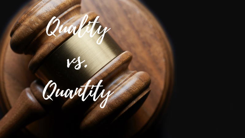 0321 Quality vs Quantity